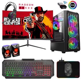 Xaser XSR188 i5-4590 16GB RAM 512GB SSD 8GB RX 550 FreeDOS 24 inç Monitör Oyun Bilgisayarı