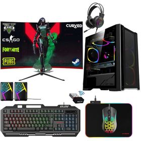 Xaser XSR307 i5-4440 16GB RAM 256GB SSD 4GB GT 730 FreeDOS 24 inç Monitör Oyun Bilgisayarı