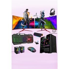 Xaser XSR309 i5-4440 16GB RAM 256GB SSD 4GB GT 730 FreeDOS 24 inç Çift Monitör Oyun Bilgisayarı