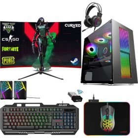 Xaser XSR331 i7-860 16GB RAM 512GB SSD 4GB GT 730 FreeDOS 24 inç Monitör Oyun Bilgisayarı