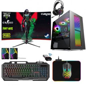 Xaser XSR350 i7-3770 16GB RAM 256GB SSD 4GB GT 730 FreeDOS 24 inç Monitör Oyun Bilgisayarı