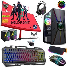 Xaser XSR363 i7-4770 16GB RAM 256GB SSD 8GB RX 580 FreeDOS 24 inç Monitör Oyun Bilgisayarı