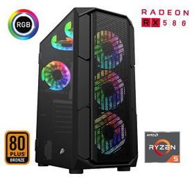 Xaser XSR446 Ryzen 5 5600 16GB RAM 512GB SSD 8GB RX 580 FreeDOS Oyun Bilgisayarı