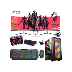 Xaser XSR535 i5-3470 16GB RAM 256GB SSD 4GB GTX 1050 Ti FreeDOS 24 inç Monitör Oyun Bilgisayarı