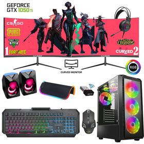 Xaser XSR542 i5-4440 16GB RAM 512GB SSD 4GB GTX 1050 Ti FreeDOS 24 inç Dual Monitör Oyun Bilgisayarı