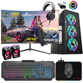 Xaser XSR768 i7-3770 16GB RAM 256GB SSD 4GB GT 740 FreeDOS 24 inç Monitör Oyun Bilgisayarı