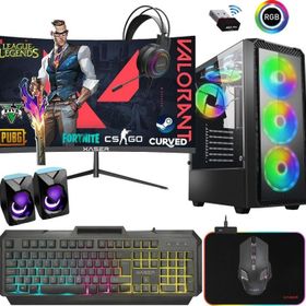 Xaser XSR774 i7-3770 16GB RAM 256GB SSD 4GB RX 550 FreeDOS 24 inç Monitör Oyun Bilgisayarı