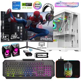 Xaser XSR797 i5-12400F 16GB RAM 512GB SSD 6GB RTX 3050 FreeDOS 24 inç Monitör Oyun Bilgisayarı