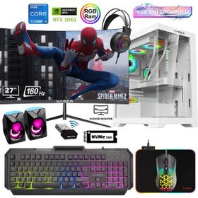 Xaser XSR798 i5-12400F 16GB RAM 512GB SSD 6GB RTX 3050 FreeDOS 27 inç Monitör Oyun Bilgisayarı