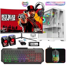 Xaser XSR824 Ryzen 7 5700X 16GB RAM 512GB SSD 12GB RTX 3060 FreeDOS 24 inç Monitör Oyun Bilgisayarı