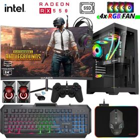 Xaser XSR972 i7-4770 16GB RAM 512GB SSD 4GB RX 550 FreeDOS 23.8 inç Monitör Oyun Bilgisayarı