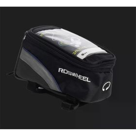 XBYC 896 Siyah Mavi Bisiklet Kadro Üstü Çanta