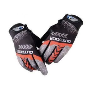 XBYC Mtb Mevsimlik Tam Parmak Bisiklet Eldiveni Kırmızı Outdoor Eldiven