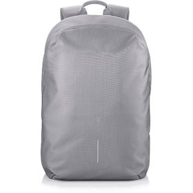 XD Design Bobby Soft Usb Şarj Girişli Suya Dayanıklı Hırsızlık Önleyici Tasarımlı Körüklü Gri Laptop Sırt Çantası