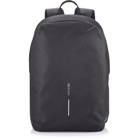 XD Design Bobby Soft Usb Şarj Girişli Suya Dayanıklı Hırsızlık Önleyici Tasarımlı Körüklü Siyah Laptop Sırt Çantası