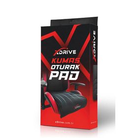 Xdrive Premium Kumaş Siyah Oturak Pad