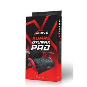 Xdrive Premium Kumaş Siyah Oturak Pad