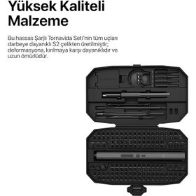 Xenon Smart X6833 Hassas Şarjlı 153 Parça Tornavida Vidalama Seti