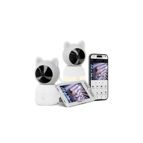 Xenon Smart X7202 Gri 3MP Bebek Gece Görüşlü IP Wi-Fi Güvenlik Kamerası
