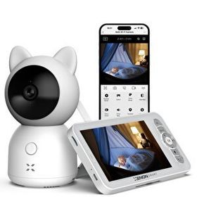 Xenon Smart X7202 Gri 3MP Bebek Gece Görüşlü IP Wi-Fi Güvenlik Kamerası