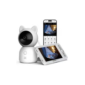 Xenon Smart X7202 Gri 3MP Bebek Gece Görüşlü IP Wi-Fi Güvenlik Kamerası