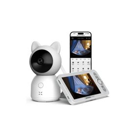 Xenon Smart X7202 Gri 3MP Bebek Gece Görüşlü IP Wi-Fi Güvenlik Kamerası
