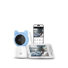 Xenon Smart X7202 Mavi 3MP Bebek Gece Görüşlü IP Wi-Fi Güvenlik Kamerası