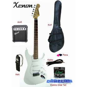 Xenon XNE3WHSET Elektro Gitar Seti