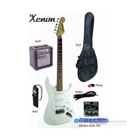Xenon XNE3WHSET Elektro Gitar Seti
