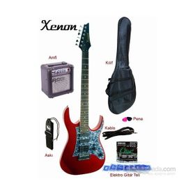 Xenon XNE4RDSET Elektro Gitar Seti