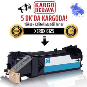 Xerox 106R01335 Phaser 6125 Mavi Muadil Toner