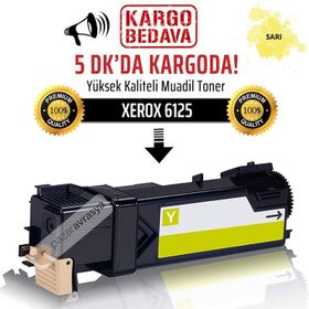 Xerox 106R01337 Phaser 6125 Sarı Muadil Toner