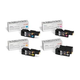 Xerox 6000/6010/6015/106R01634 4 Renk Takım Muadil Toner