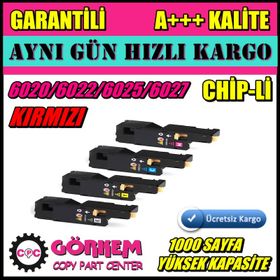 Xerox 6025-6027 Kırmızı Muadil Toner