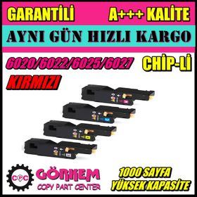 Xerox 6025-6027 Kırmızı Muadil Toner