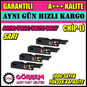 Xerox 6025-6027 Sarı Muadil Toner