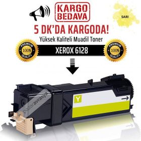 Xerox 6128 106R01458 6128 Sarı Muadil Toner