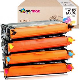 Xerox 6180 Phaser 6180mfp Muadil Toner Takım