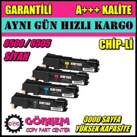 Xerox 6500, 6505 Siyah Muadil Toner