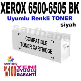 Xerox 6500, 6505 Siyah Muadil Toner
