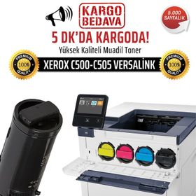 Xerox C500 C505 106R03880 C500 C505 Siyah Muadil Toner