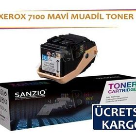Xerox Phaser 7100-106R02606 Mavi Muadil Toner