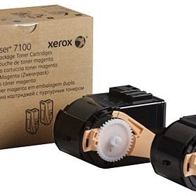 Xerox Phaser 7100 106R02610 2'li Kırmızı Orjinal Toner