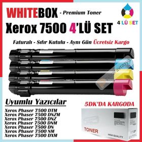 Xerox Phaser 7500Ydn / 7500Ydt Siyah Muadil Toner