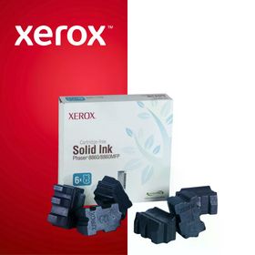 Xerox Phaser 8860-108R00817 Mavi 6'lı Orijinal Katı Mürekkep