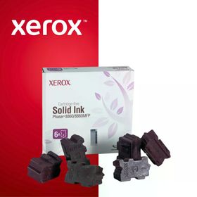 Xerox Phaser 8860-108R00818 Kırmızı 6'lı Orijinal Katı Mürekkep