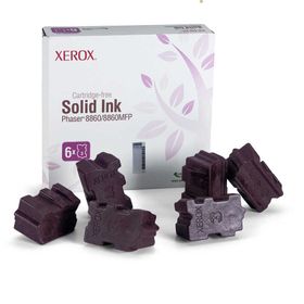Xerox Phaser 8860-108R00818 Kırmızı 6'lı Orijinal Katı Mürekkep