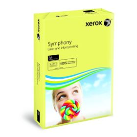 Xerox Symphony A4 Açık Sarı 80 gr Renkli Fotokopi Kağıdı