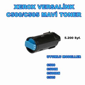 Xerox Versalink C500-106R03881 Mavi Muadil Toner