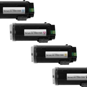 Xerox Versalink C500 Tüm Renkler Muadil Toner Seti
